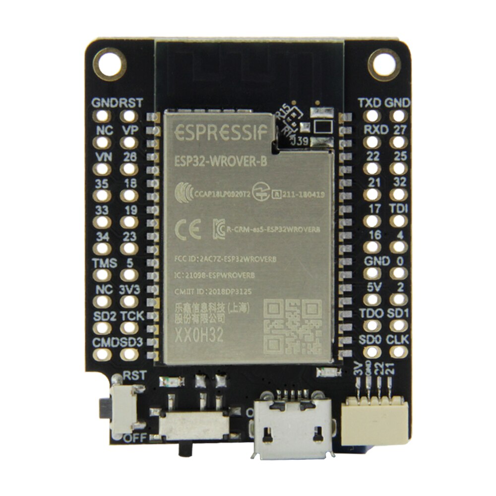 와이파이 블루투스 모듈 플래시 4MB 8MB 16MB 개발 보드 T7 V1.5 Mini32 ESP32-WROVER-B [LILYGO-33]