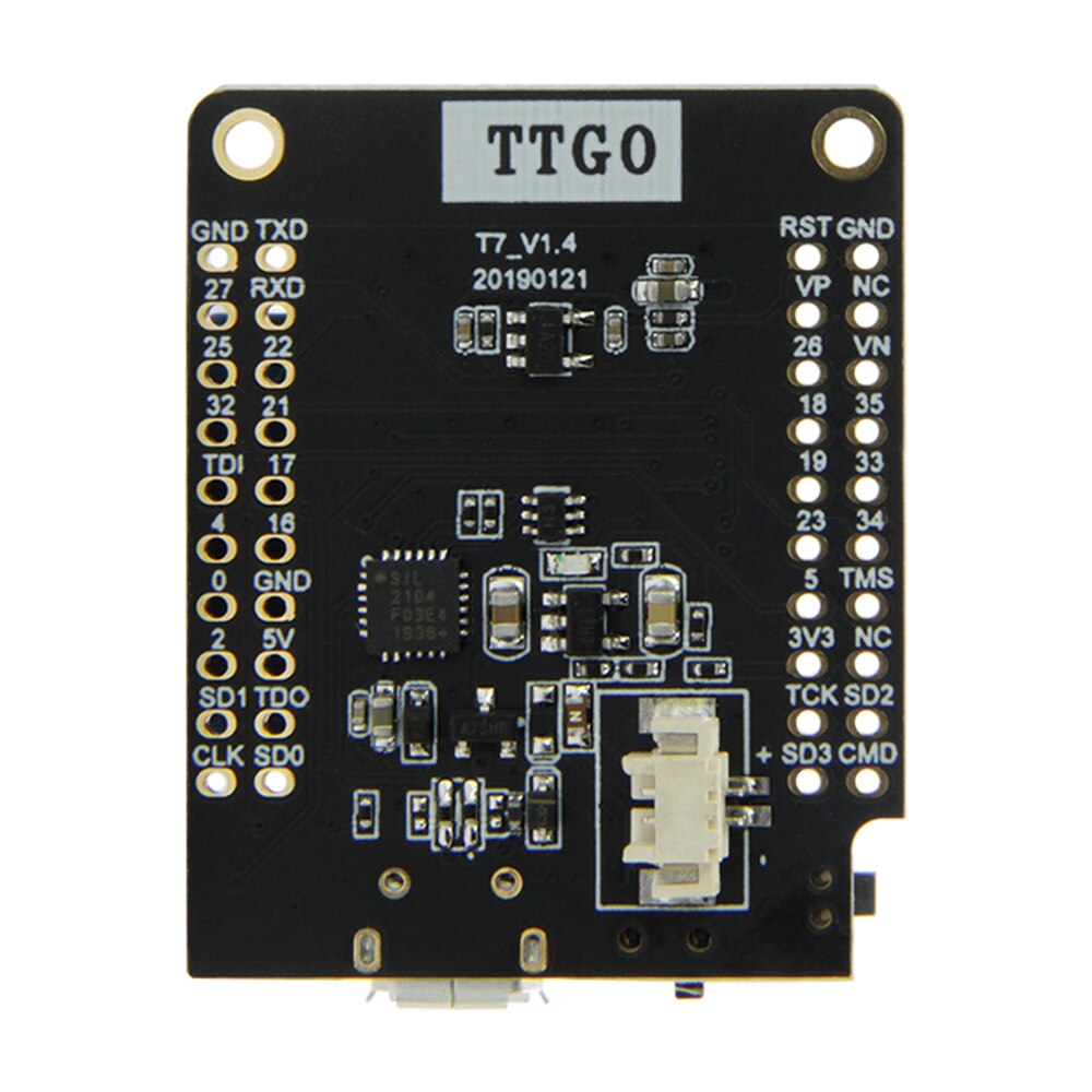 와이파이 블루투스 모듈 플래시 4MB 8MB 16MB 개발 보드 T7 V1.5 Mini32 ESP32-WROVER-B [LILYGO-33]