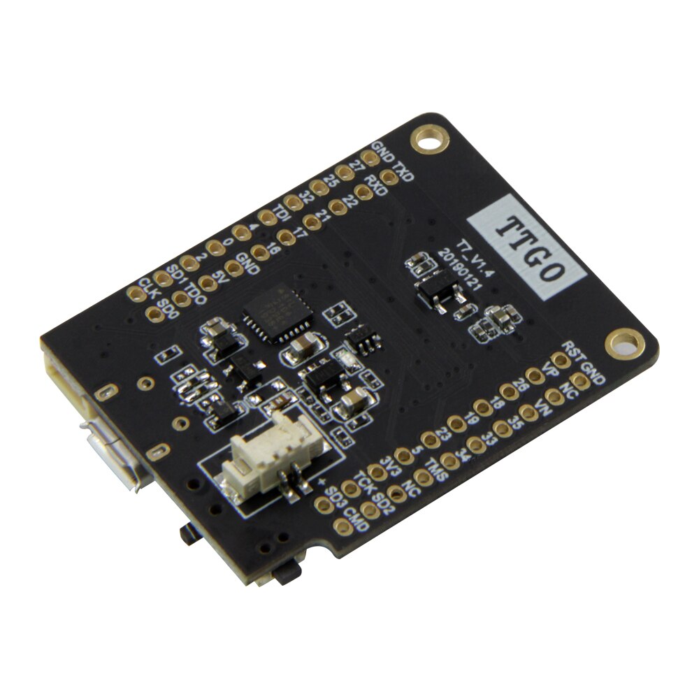 와이파이 블루투스 모듈 플래시 4MB 8MB 16MB 개발 보드 T7 V1.5 Mini32 ESP32-WROVER-B [LILYGO-33]