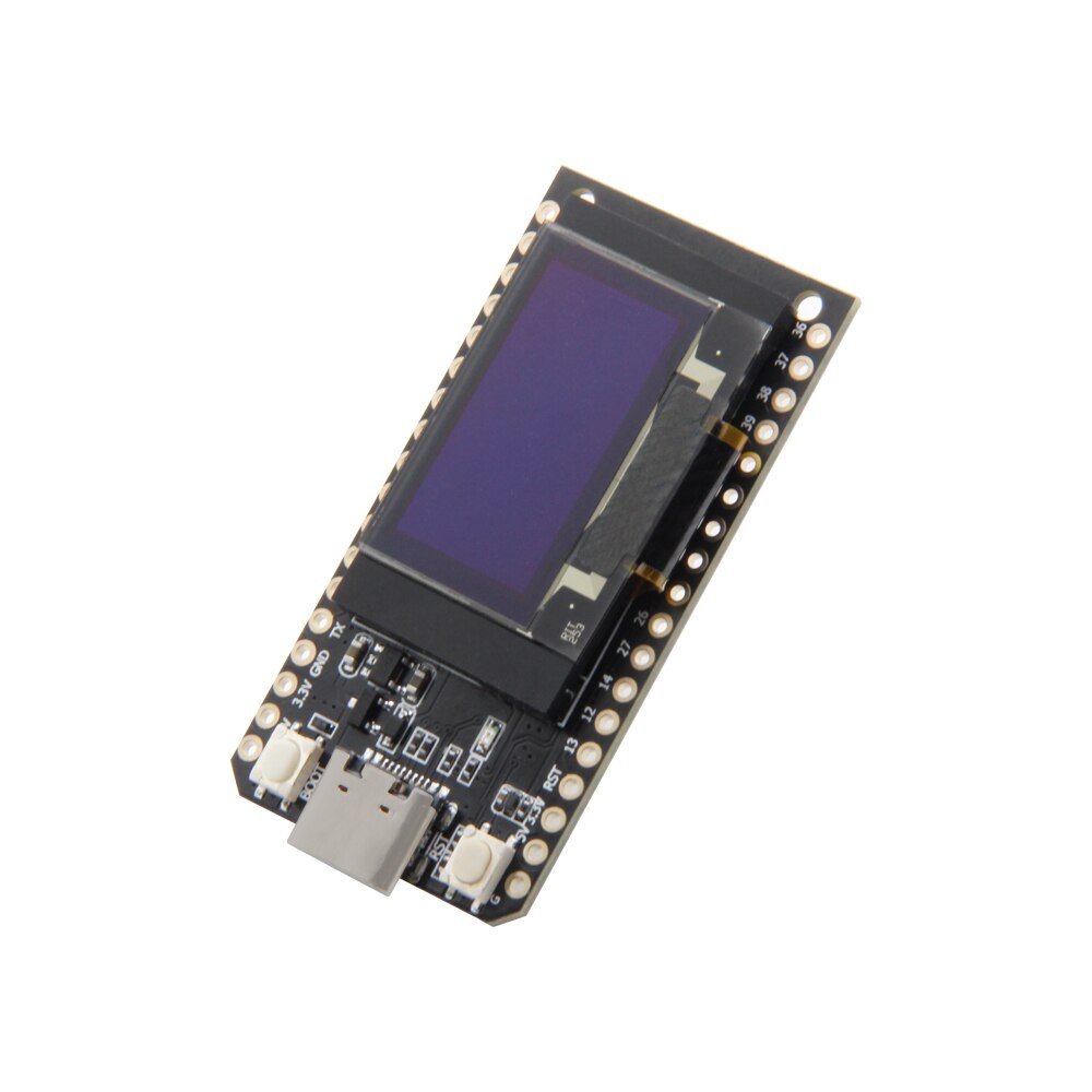 4M Byte Pro ESP32 OLED V2.0 TTGO 및 ESP32 OLED 와이파이 모듈 블루투스 더블 ESP-32 ESP8266 OLED [LILYGO-36]