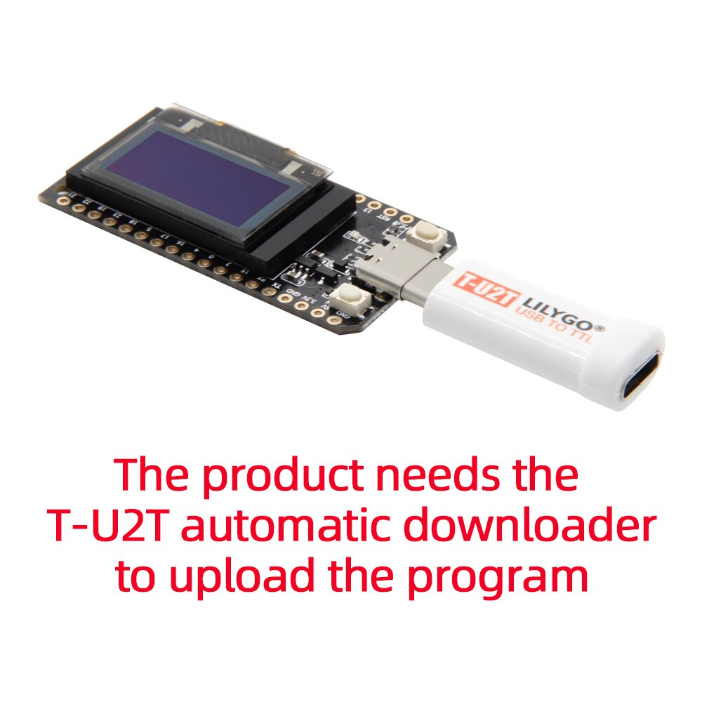 4M Byte Pro ESP32 OLED V2.0 TTGO 및 ESP32 OLED 와이파이 모듈 블루투스 더블 ESP-32 ESP8266 OLED [LILYGO-36]