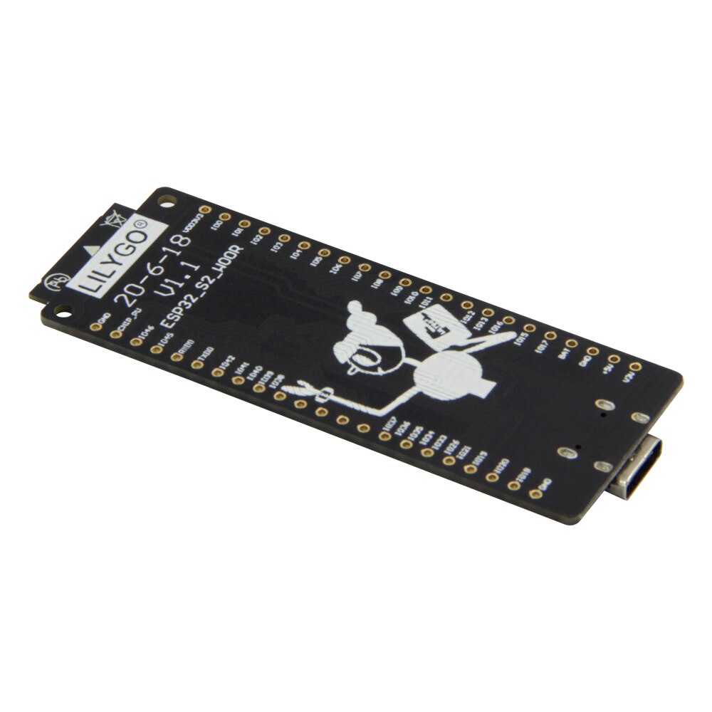 TTGO T8 ESP32-S2 V1.1 WOOR 개발 보드 WIFI 무선 모듈 유형 C 커넥터 TF 카드 슬롯 4MB 플래시 부팅 [LILYGO-39]