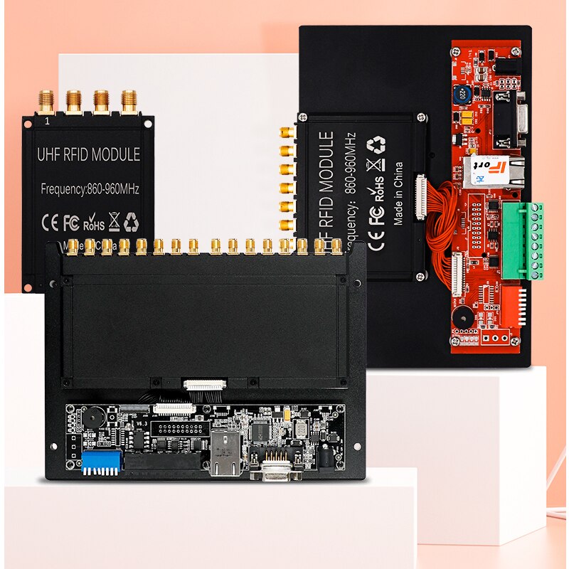 UHF RFID Impinj R2000 모듈 고성능 저가 장거리 전체 주파수 860-960Mhz 리더 및 라이터 키트 보드 장거리 전체 [FONKAN-09]