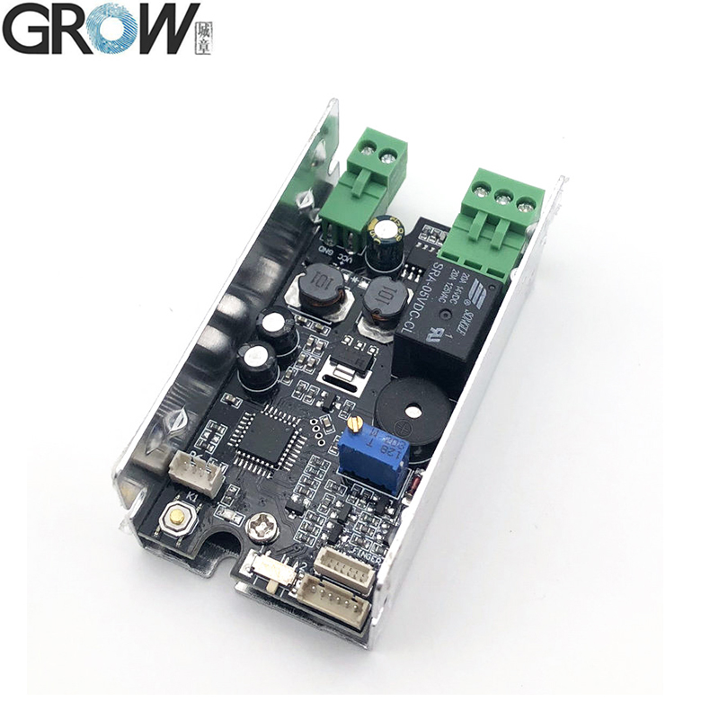 성장 K215+ R502F 방수 작은 지문 모듈 DC10-30V K215 지문 제어 보드 오토바이 [GROW-48]