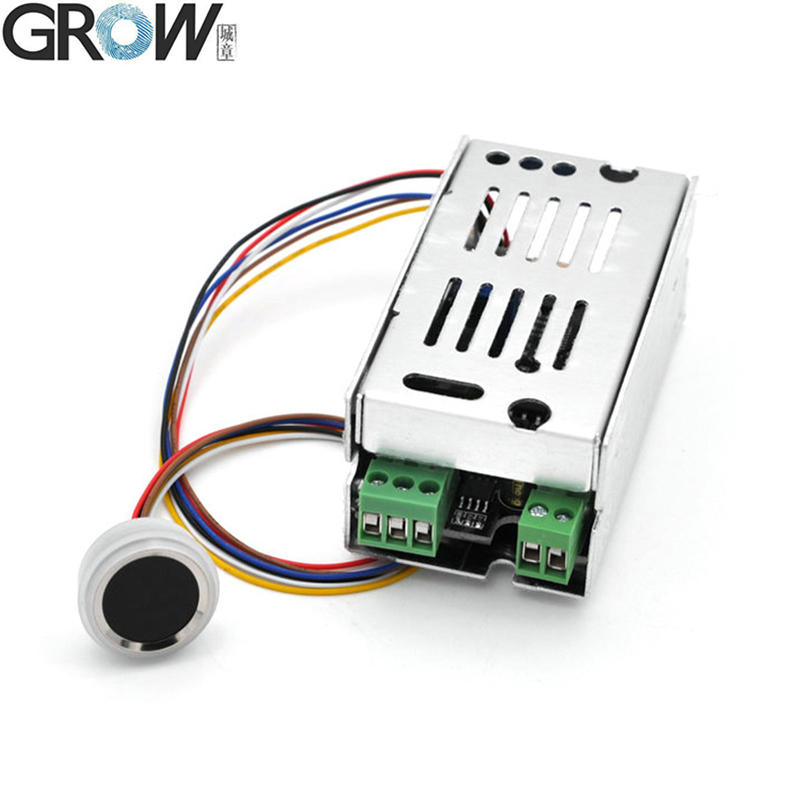 성장 K215+ R502F 방수 작은 지문 모듈 DC10-30V K215 지문 제어 보드 오토바이 [GROW-48]
