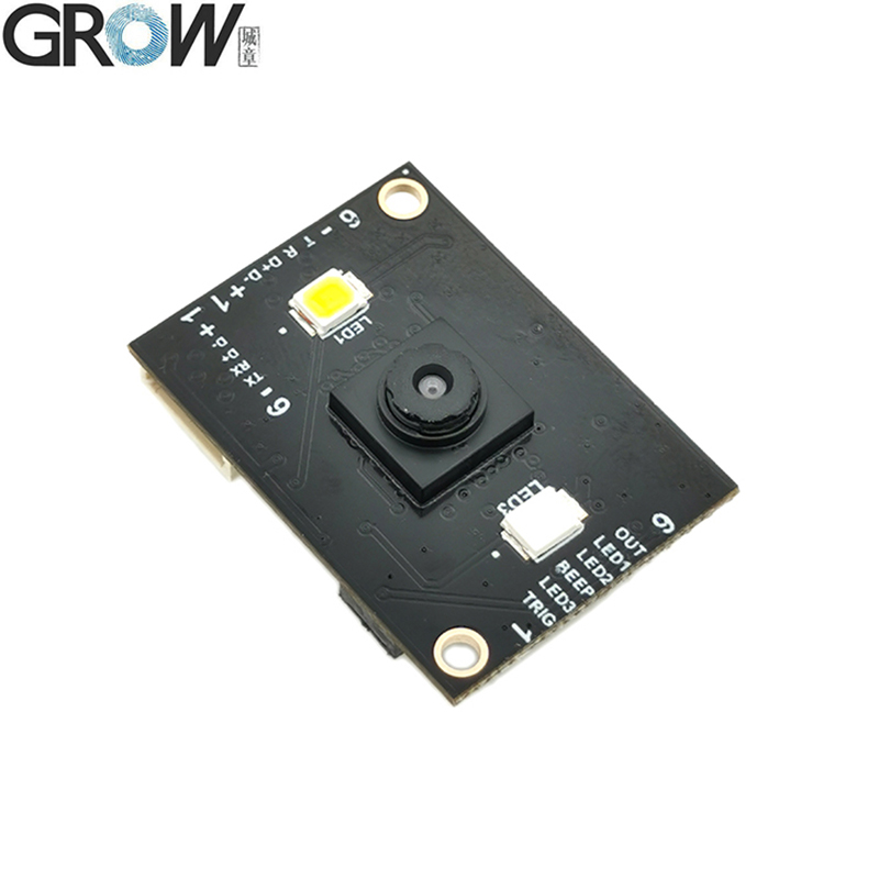 성장 GM805-L 1D 2D QR 바코드 리더 바코드 스캐너 7-50cm 읽기 거리 USB RS232 인터페이스 DC5V [GROW-99]