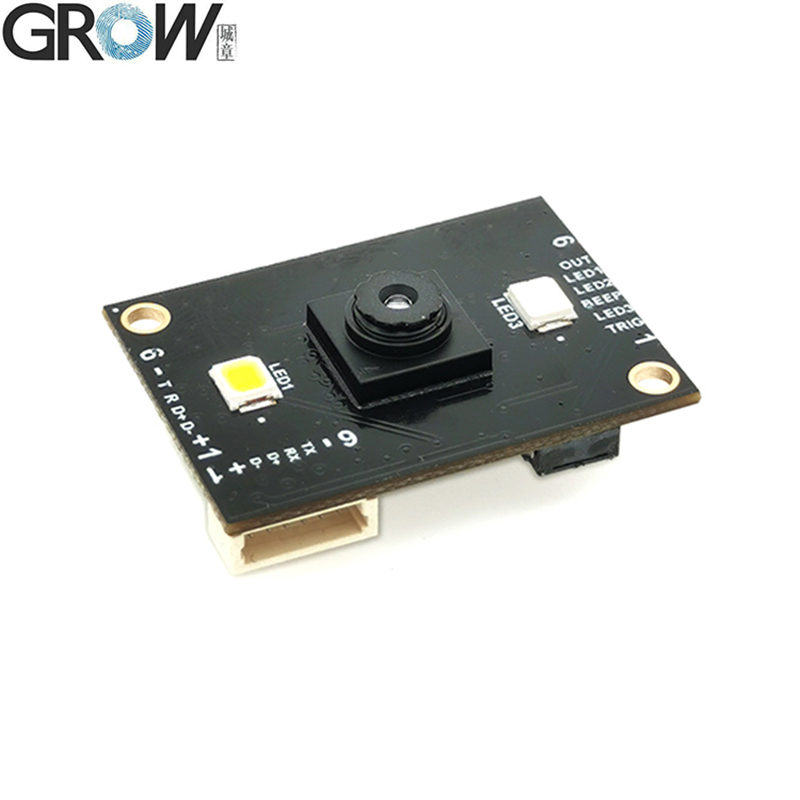 성장 GM805-L 1D 2D QR 바코드 리더 바코드 스캐너 7-50cm 읽기 거리 USB RS232 인터페이스 DC5V [GROW-99]