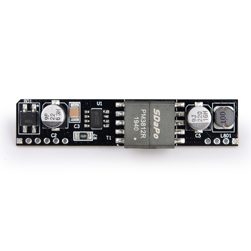 PM1201 IEEE802.3af 표준 12V 1A 10M 100M 1000M 기가비트 13W IP 라우터 AP 소형 광고 디스플레이 PoE 보드 PoE 모듈 [SDaPo-26]