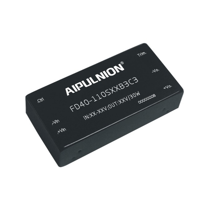 FD40-110S 산업 가변 100V DC 12V DC 변환기 12V 24V DIN 레일 AC 변압기 전원 [AIPULNION-16]