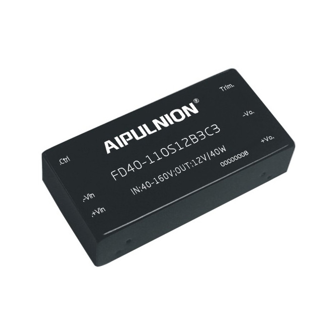 FD40-110S 산업 가변 100V DC 12V DC 변환기 12V 24V DIN 레일 AC 변압기 전원 [AIPULNION-16]