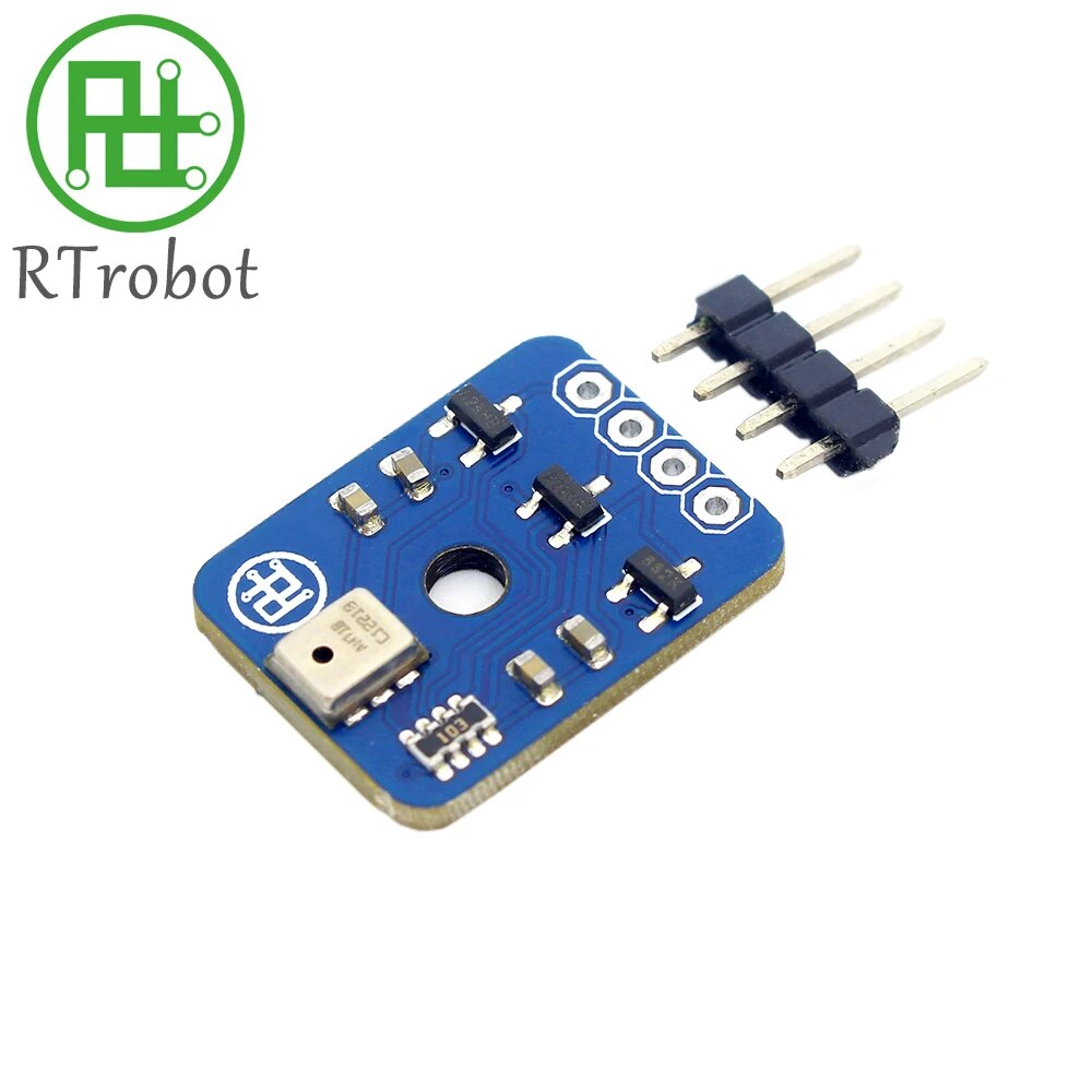 AHT10 고정밀 디지털 온습도 센서 측정 모듈 I2C 통신 [RTrobot-43]