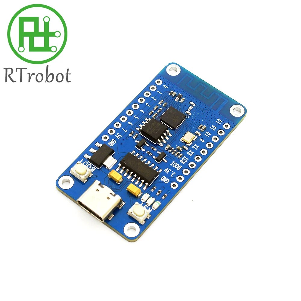 ESP32-C3 2.4GHz WiFi BLE5.0 개발 보드 ESP32 듀얼 모드 BLE 5.0 무선 통신 모듈 ESP32-C3 16M [RTrobot-46]
