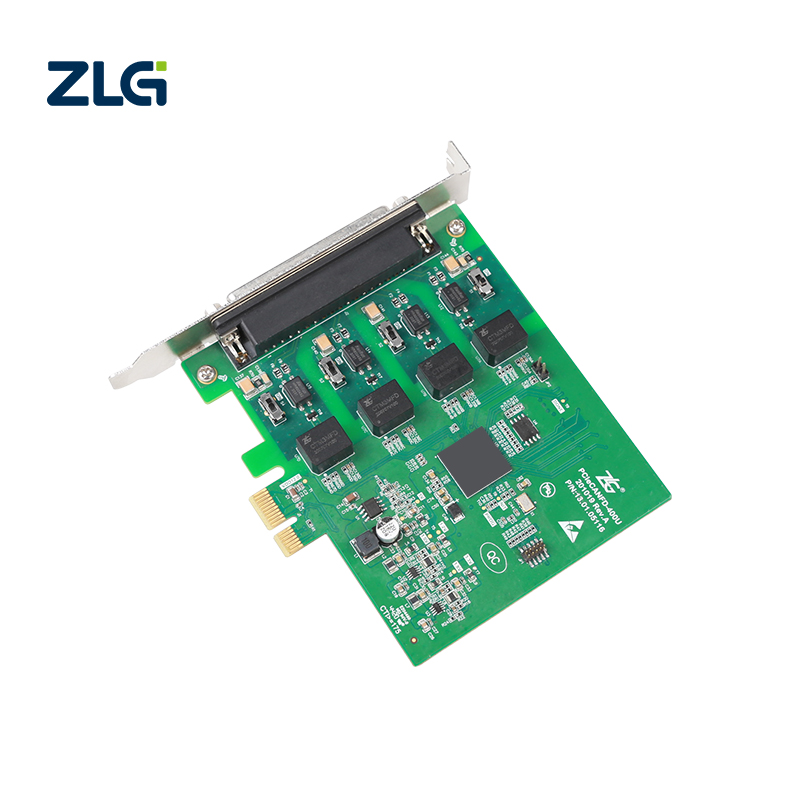 PCIe-CANFD Analyzer 고속 CAN2.0AB 데이터 통신 2500VDC 전기 절연 지원 [ZLG-01]