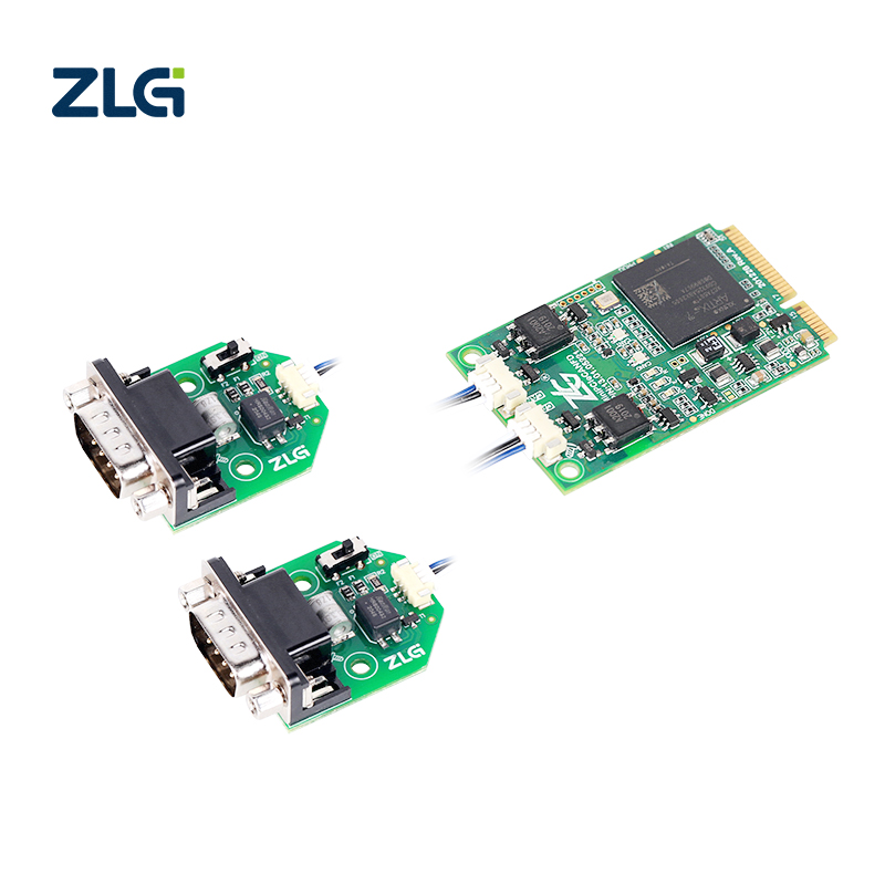 CAN Analyzer Bus Network Tester For Car Professional MiniPCIe-CAN Converter Free Software [ZLG-02]
