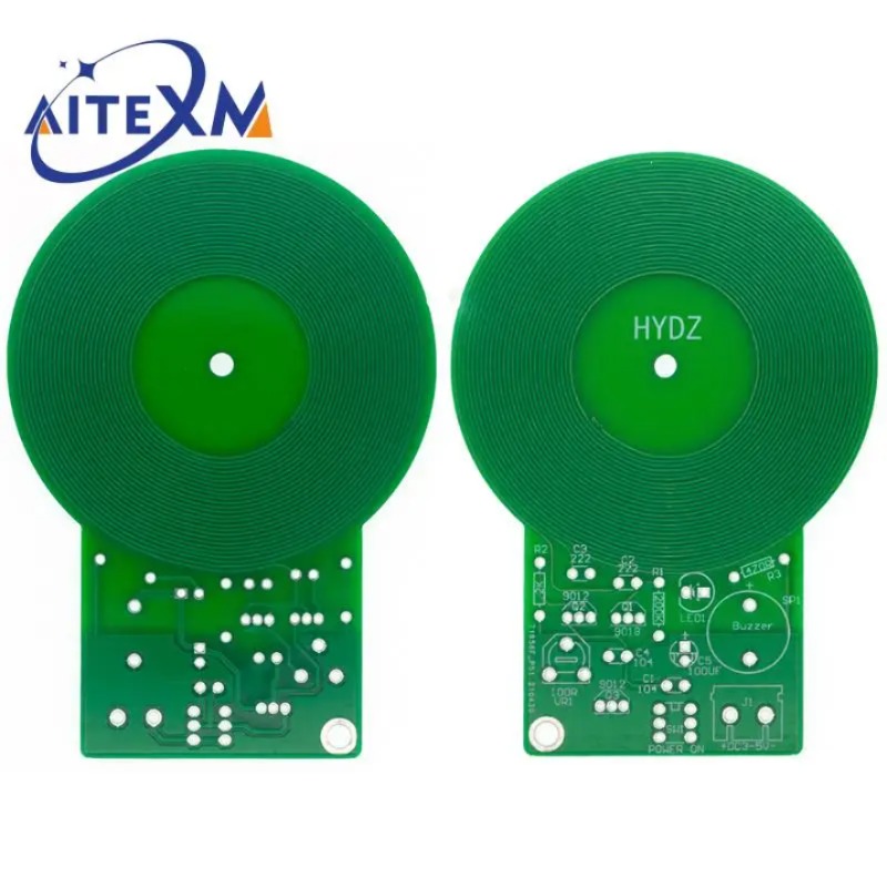 JS-60 DIY 금속 탐지기 키트 전자 키트 DC 3V-5V 60mm 비접촉 센서 보드 모듈 DIY 전자 부품 금속 탐지기 [DIY-03]