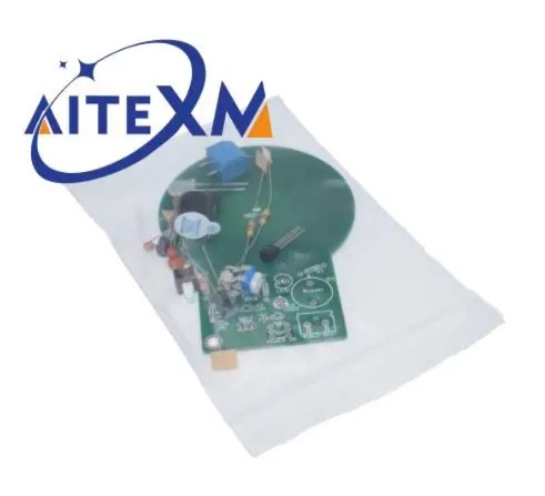 JS-60 DIY 금속 탐지기 키트 전자 키트 DC 3V-5V 60mm 비접촉 센서 보드 모듈 DIY 전자 부품 금속 탐지기 [DIY-03]