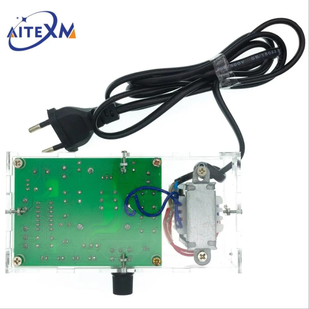 DIY 키트 LM317 조정 가능한 전압 110V 220V~1.25V-12.5V 스텝 다운 전원 공급 장치 모듈 PCB 보드 [DIY-07]