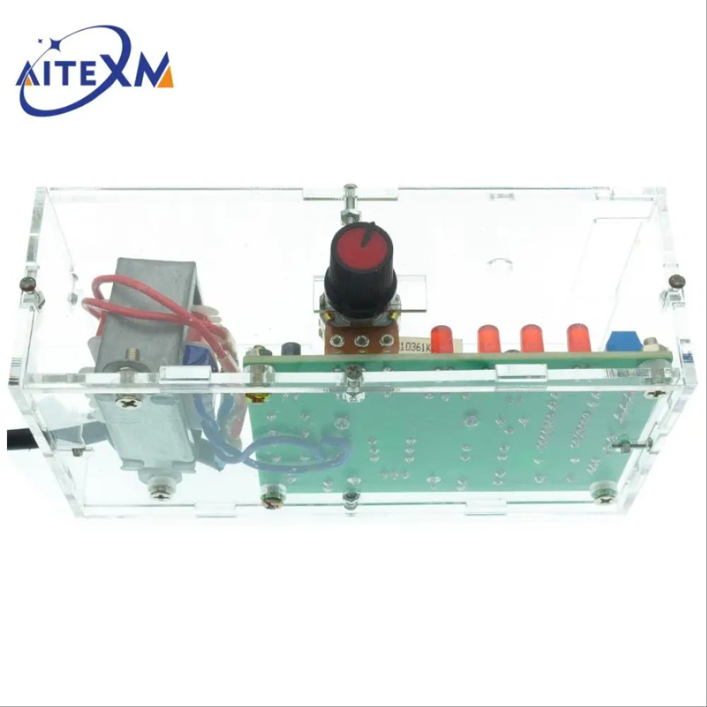 DIY 키트 LM317 조정 가능한 전압 110V 220V~1.25V-12.5V 스텝 다운 전원 공급 장치 모듈 PCB 보드 [DIY-07]