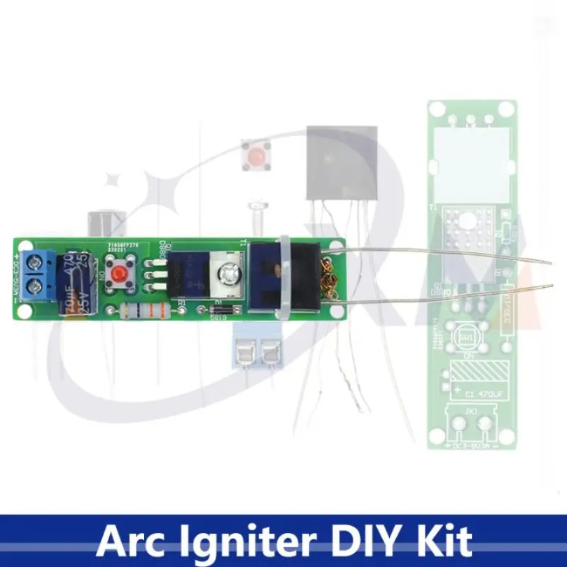 고전압 아크 점화기 DIY 키트 라이터 키트 아크 발생기 키트 DIY 전자 생산 스위트 DC3-5V [DIY-12]