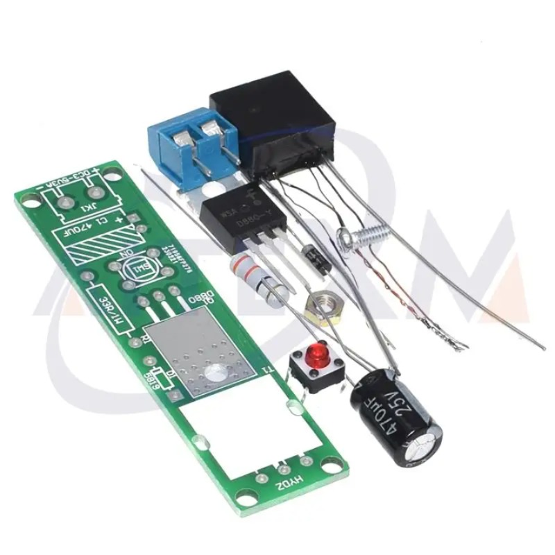 고전압 아크 점화기 DIY 키트 라이터 키트 아크 발생기 키트 DIY 전자 생산 스위트 DC3-5V [DIY-12]