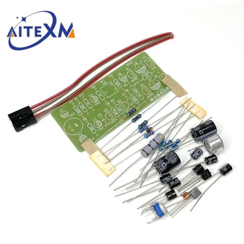 라우드 스피커 프론트 스테이지 앰프 회로 증폭기 DIY 키트 볼륨 증폭기 마이크 헤드 모듈 Arduino 용 학습 키트 [DIY-16]