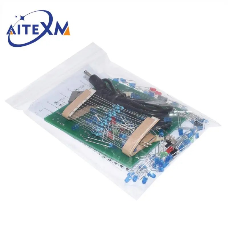 실험실 스윙 벨 흔들리는 윈드벨 재미있는 전자 DIY 키트 95 LED 바람 벨 아두이노용 학습 키트 5V 9V [DIY-19]