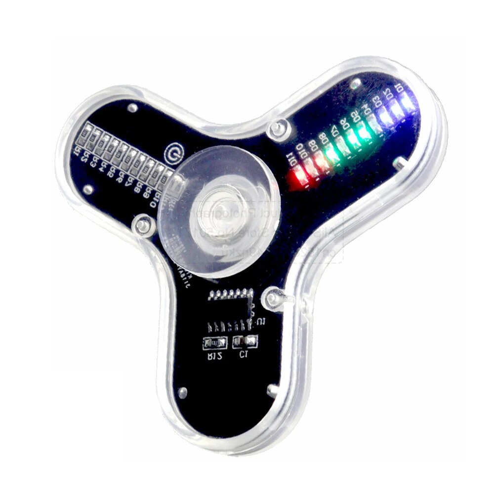DIY 손가락 자이로스코프 피터 팬 키트 LED 제조 납땜 DIY 전자 키트 [DIY-29]