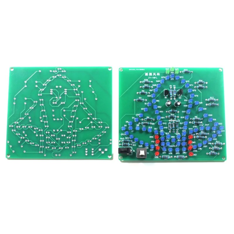 DIY 전자 키트 실험실 스윙 벨 흔들리는 윈드벨 재미있는 전자 DIY 키트 95 led 바람 벨 5V 9V [DIY-52]