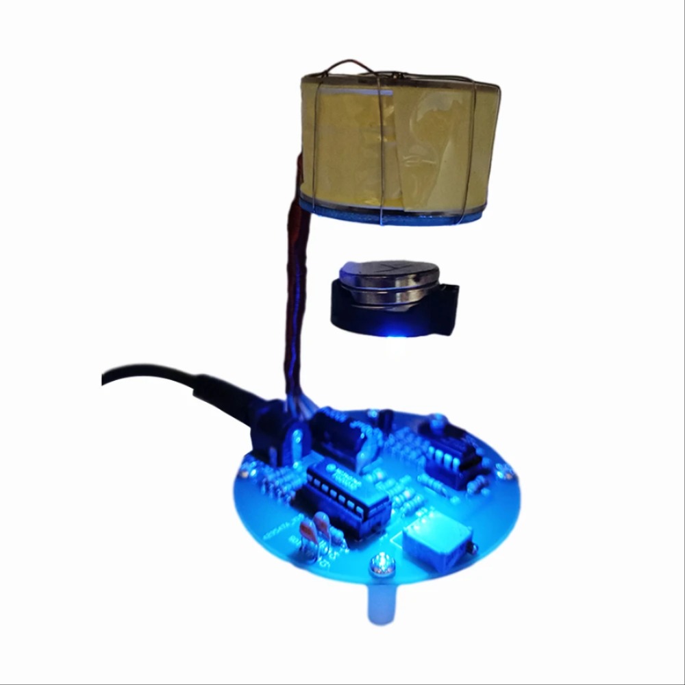 자기 부상 코일 전자 DIY 부품 풀업 자기 부상 전자 생산 학습 키트 12V 1A-2A [DIY-71]