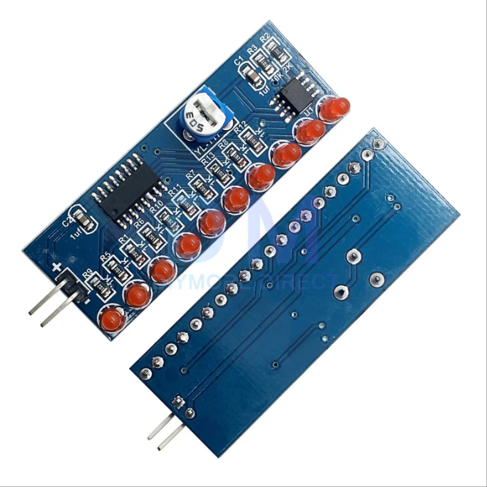 스마트 전자 키트 NE555+CD4017 가벼운 물 흐르는 빛 LED 모듈 DIY 키트 어린이용 전자 이론 배우기 [DIY-76]