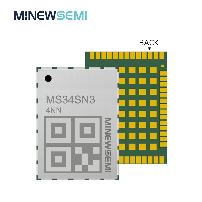 지뢰 MS34SN3 GNSS GPS 모듈 글로벌 감지 L1 + L5 GNSS 모듈 RTK 위치 추적 GNSS 모듈 [Minewsemi-72]