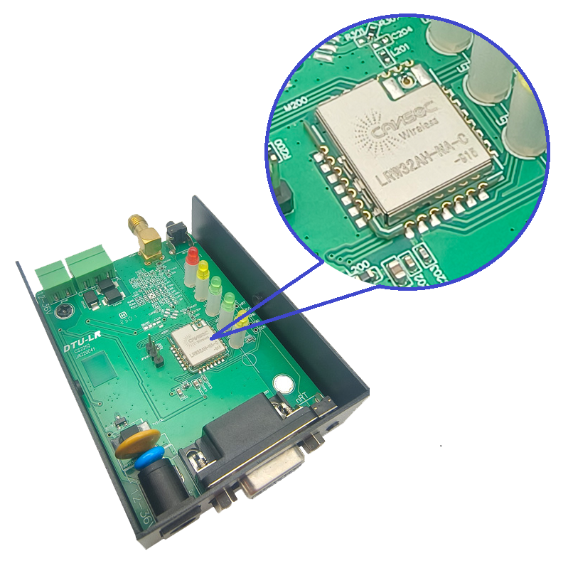 DTU 데이터 전송 단위 데이터 RS232 RS485 직렬 포트 LoRa DTU_LR_A [CANSEC-46]