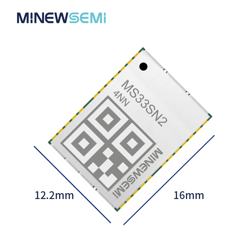 소형 정확한 포지셔닝 단 하나 밴드 다 별자리-165dBm BDS GLONASS GALILEO QZSS GPS 추적 단위 MS33SN2 [Minewsemi-74]