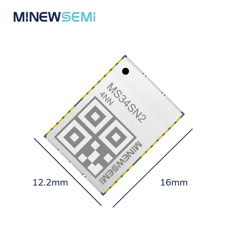 GNSS MS34SN2 모듈 GPS BDS GLONASS GALILEO 시스템 RTK 알고리즘 동시 다중 별자리 위치 지정 [Minewsemi-76]