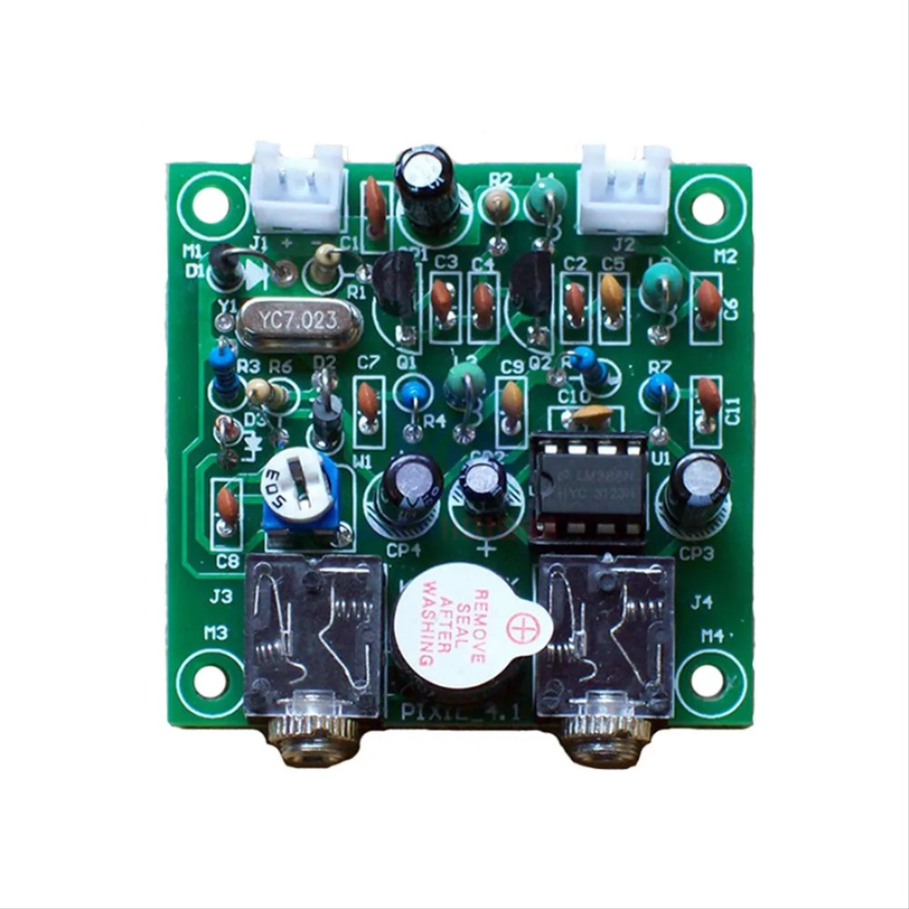 Diymore QRP Pixie 4.1 DIY 키트 40M CW 햄 라디오 단파 송신기 수신기 모듈 버저 트랜시버 포함 7.023MHz-7.026MHz [DIY-106]