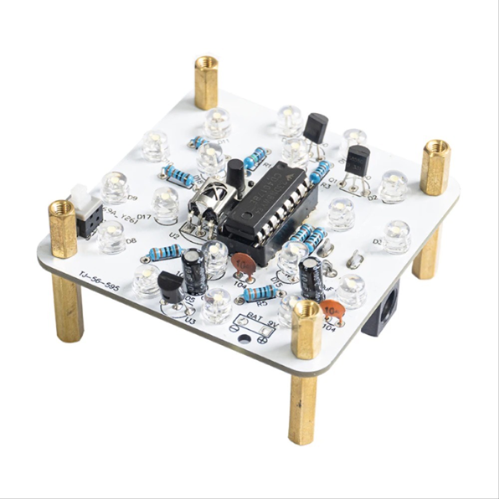 적외선 원격 제어 야간 조명 키트 재미있는 전자 생산 LED 조명 용접 어셈블리 회로 기판 DIY 부품 [DIY-138]