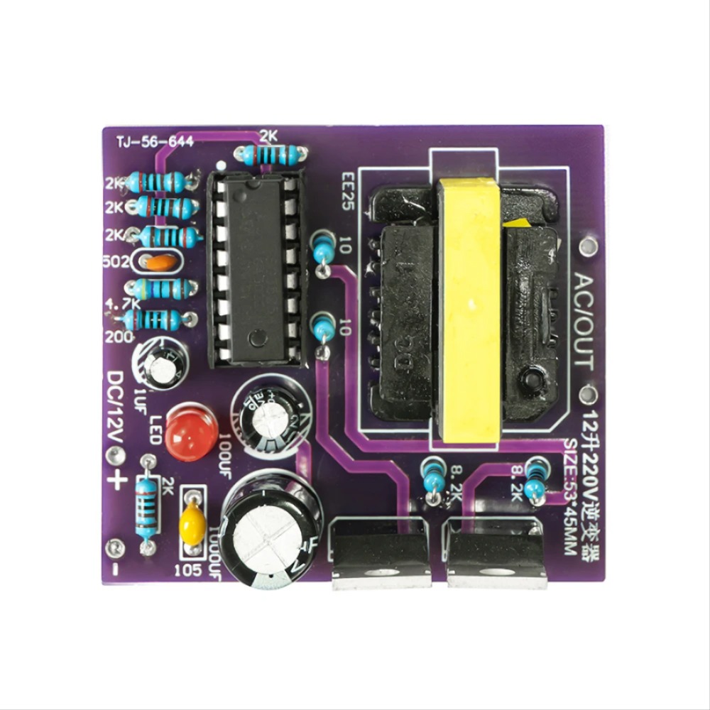 전원 어셈블리 인버터 용접 키트 SG3525 회로 기판 용접 DIY 전자 생산 12V 리터 220V [DIY-140]
