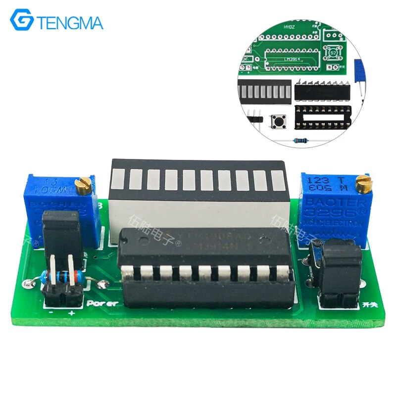 LED 전원 표시기 용접 DIY 키트 표시기 램프 재미있는 전자 생산 훈련 어셈블리 2.4-20V [DIY-167]