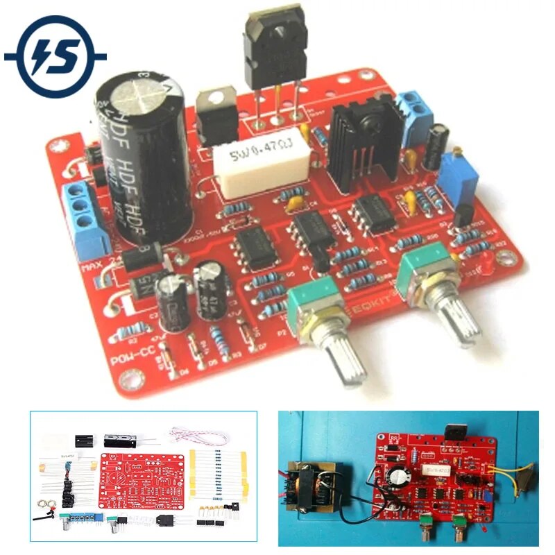 DC 12V-24V 2mA-3A 가변 전원 공급 장치 DIY 키트 AC-DC DC CVCC AC 15-24V DC 0-30V 2mA-3A 조정 전원 공급 장치 [DIY-204]