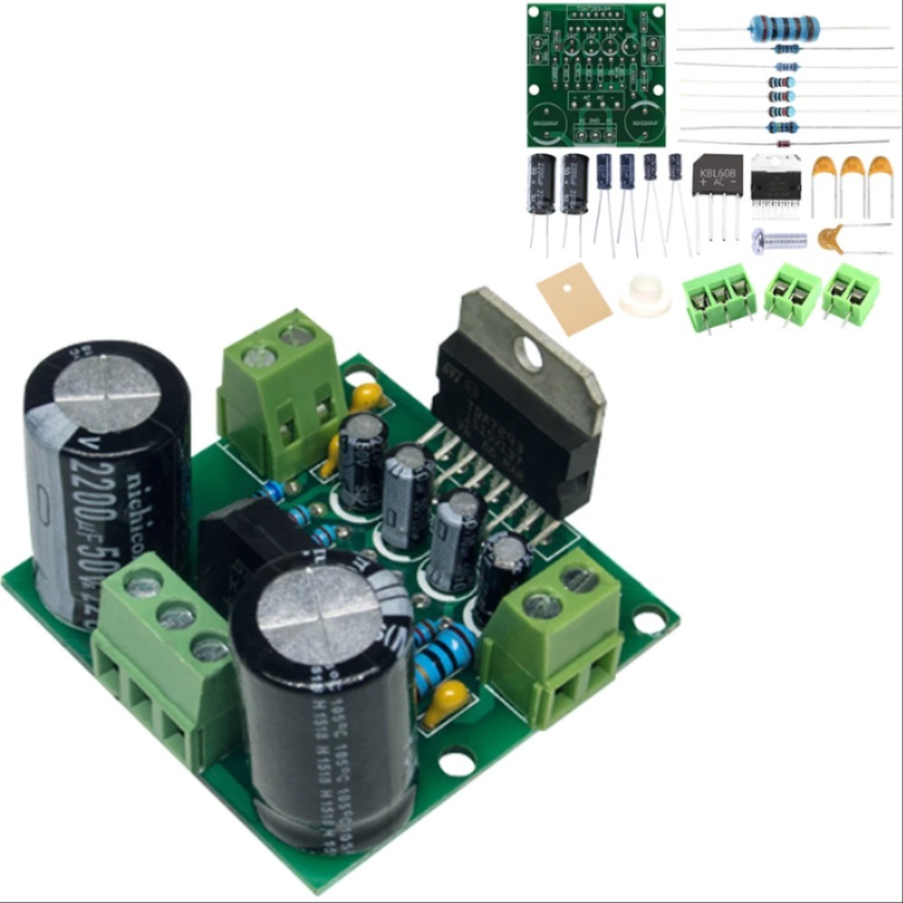 모노 앰프 보드 DIY 전자 키트 TDA7293 7294 서브우퍼 고전력 모듈 납땜 프로젝트 연습 세트 부품 용접 [DIY-227]