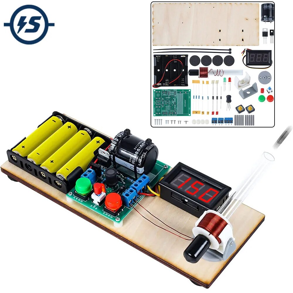 DIY 전자 키트 전자기 송신기 미니 슈팅 게임 납땜 프로젝트 연습 스위트 부스트 컨버터 모듈 [DIY-233]