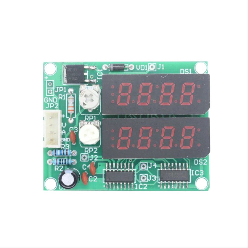 DIY 전자 키트 4 비트 디지털 전압 전류 측정기 납땜 프로젝트 연습 키트 전압계 전류계 74HC138 PMS132 [DIY-240]