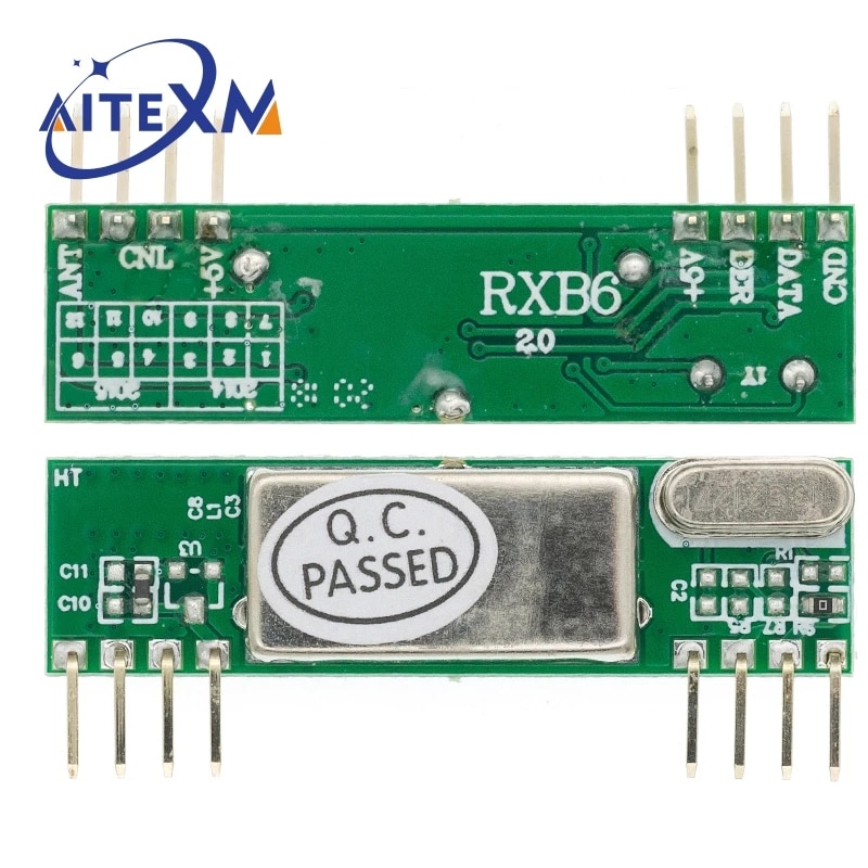 RXB6 무선 수신기 리시버 모듈 433MHZ Superheterodyne [ZTA174-17]