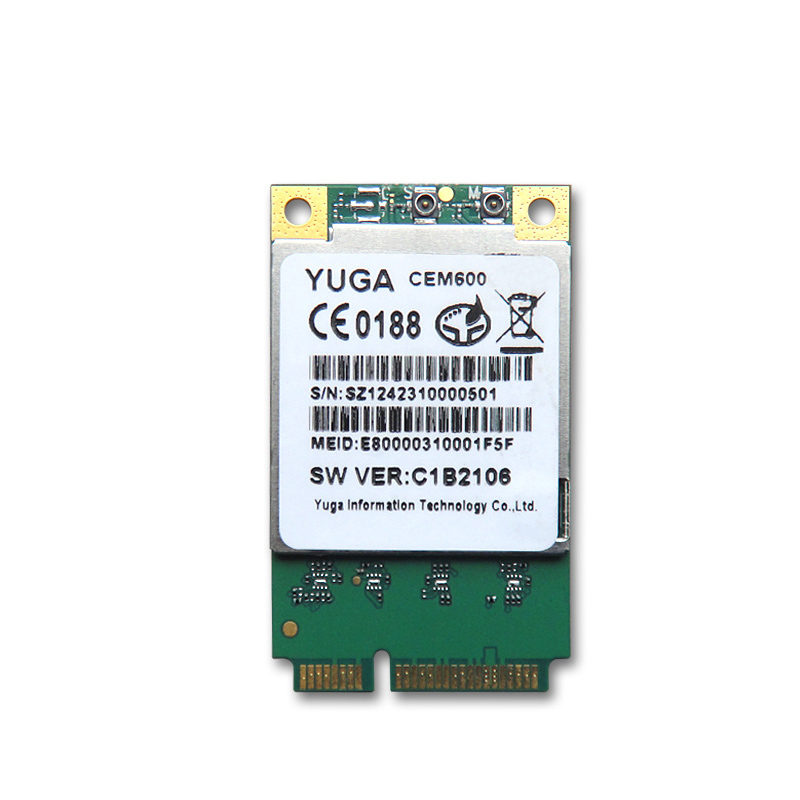 3G 모듈 YUGA CEM600 3G GSM 모듈 GNSS PCIExpress 미니 카드 [Qiyang-09]