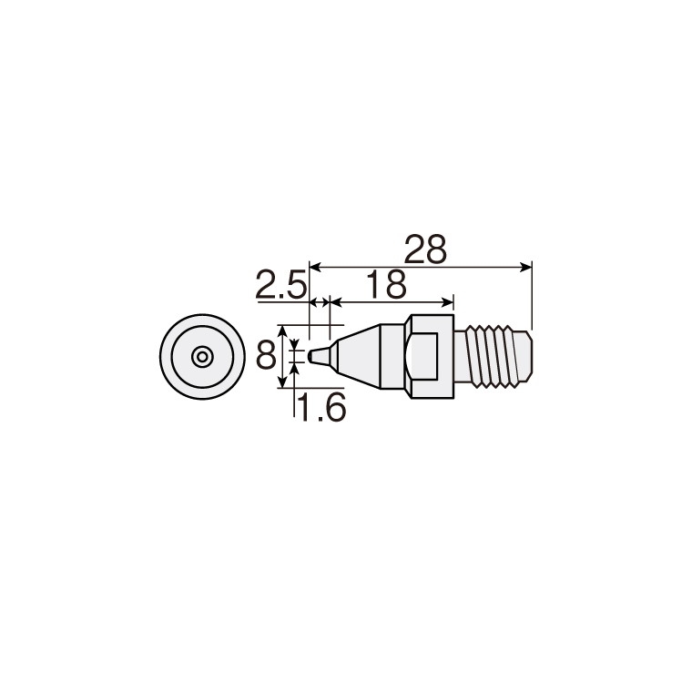 HS-814 자동흡입기용 팁 [HOZAN-HS-814]