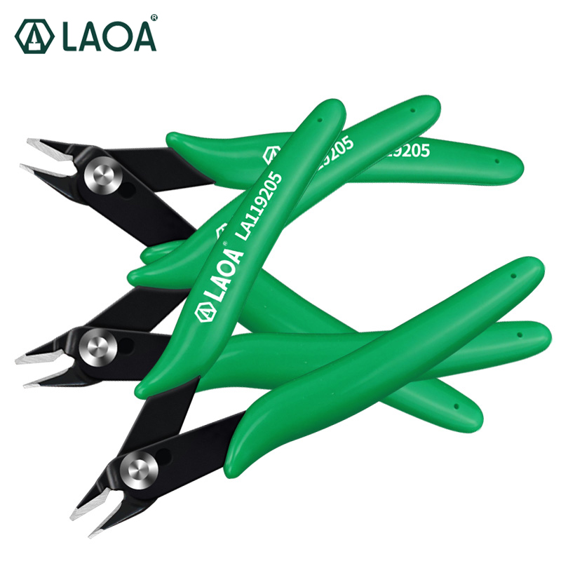LAOA SK5 전기 가위 대각선 펜치 전자 가위 5 인치 플라스틱 펜치 전기 도구 LA119205 [LAOA-115]