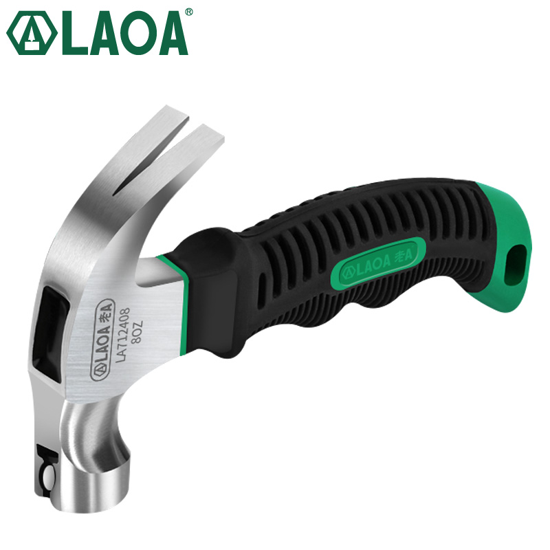 LAOA 미니 클로 해머 8OZ 네일 해머 도구 스틸 목공 눈에 띄는 도구 LA712408 [LAOA-203]