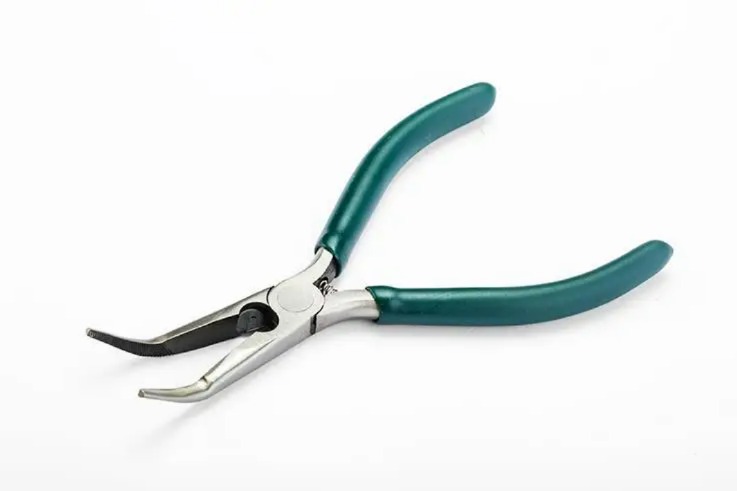 SATA CR-V 스틸 전자 앵글 롱 노즈 플라이어 6 inch 160MM 70623 [SATA-45]