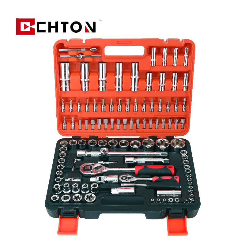 자동차 수리 도구 및 래칫 108 IN 1 핸드 툴 드라이브 육각 108Pcs 렌치 소켓 세트 [CHTON-20]