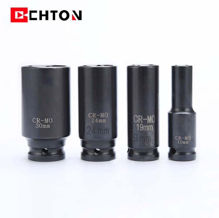 소켓 렌치 손도구 CRMO 1/2 인치 78mm 긴 공기 충격 자동 수리 도구 소켓 세트 16Pcs [CHTON-26]